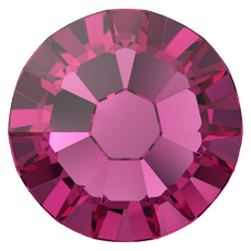 Swarovski Flatback 2058 Fuchsia (502) Foiled
