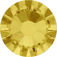 Swarovski Flatback 2058 - ss7, Light Topaz (226) Foiled, No Hotfix, 48pcs