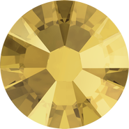 Swarovski Flatback 2058 - ss7, Crystal Metallic Sunshine (001 METSH) Foiled, No Hotfix, 48pcs