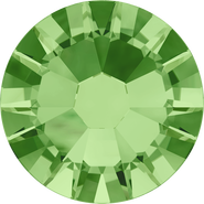 Swarovski Flatback 2058 - ss7, Peridot (214) Foiled, No Hotfix, 48pcs