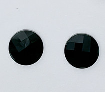 Swarovski Flatback 2014 - 14mm, Jet (280) Unfoiled, No Hotfix, 2pcs