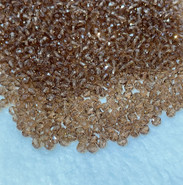 Swarovski Bead 5025 - 4mm, Light Smoked Topaz (221), 48pcs