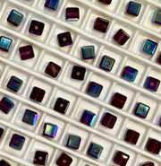 Swarovski Bead 5601 - 4mm, Amethyst Aurore Boreale B (204 ABB), 12pcs
