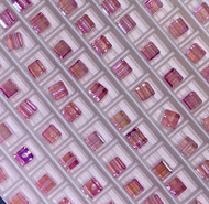 Swarovski Bead 5601 - 4mm, Light Rose Aurore Boreale B (223 ABB), 12pcs