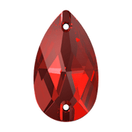 Swarovski 3230 Sew-On 28x17mm Light Siam (227)