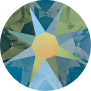 Swarovski Flatback 2088 - ss12, Crystal Iridescent Green (001 IRIG) Foiled, No Hotfix, 48pcs