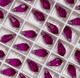 Swarovski Crystal Pendant 6000 Fuchsia (502)
