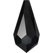 Crystal Pendant 6000 - 18x9mm, Jet (280), 144pcs