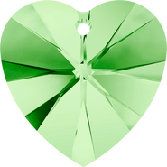 Swarovski Crystal Pendant 6228 18x17.5mm Peridot (214)