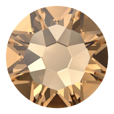 Swarovski Flatback 2088 Light Colorado Topaz (246) Foiled