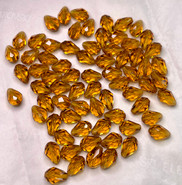 Crystal Bead 5500 - 9x6mm, Topaz (203), 4pcs
