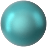 Crystal Pearl 5810 - 4mm, Crystal Iridescent Dark Turquoise Pearl (001 2029), 100pcs/strand