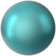 Crystal Pearl 5810 - 6mm, Crystal Iridescent Dark Turquoise Pearl (001 2029), 100pcs/strand