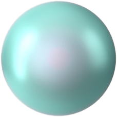 Swarovski Crystal Pearl 5810 8mm Crystal Iridescent Light Turquoise Pearl (001 2028)