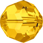 Crystal Bead 5000 - 4mm, Light Topaz (226), 30pcs