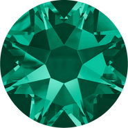 Crystal Flatback 2088 - ss30, Emerald (205) Foiled, No Hotfix, 12pcs