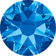 Crystal Flatback 2088 - ss30, Sapphire (206) Foiled, No Hotfix, 12pcs