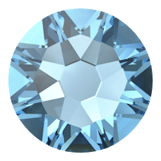 Swarovski Crystal Hotfix 2078 Aquamarine (202) Foiled