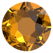 Swarovski Hotfix 2078 - ss16, Light Amber (1002) Foiled, Hotfix, 36pcs