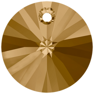 Swarovski Pendant 6428 - 6mm, Light Colorado Topaz (246), 20pcs