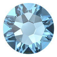 Crystal Flatback 2088 - ss30, Aquamarine (202) Foiled, No Hotfix, 12pcs