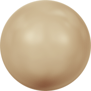 Swarovski Pearl 5810 - 3mm, Crystal Vintage Gold Pearl (001 651), 200pcs/strand