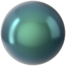 Crystal Iridescent Tahitian Look Pearl (001 2004)