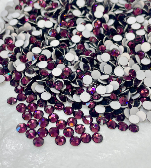 Preciosa Flatback Amethyst