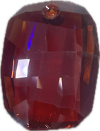 Swarovski Pendant 6685 38mm Crystal Red Magma (001 REDM)