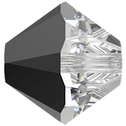 Swarovski Bead 5328 8mm Crystal Cormet Argent Light (001 CAL)