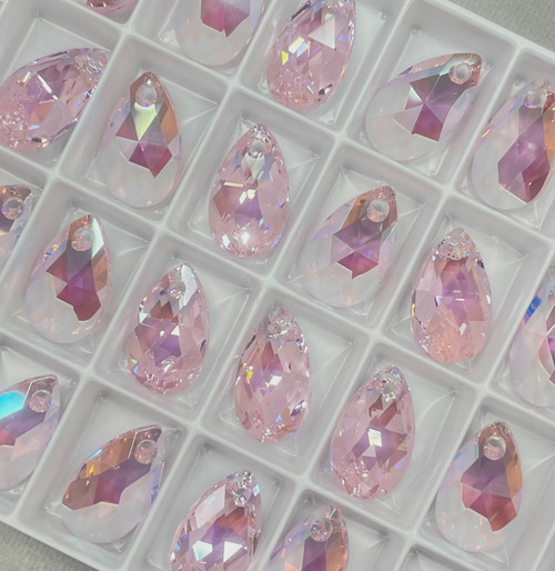 Swarovski Pendant 6106 16mm Rosaline Shimmer (508 SHIM)