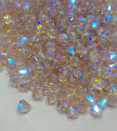 Swarovski Bead 5328 6mm Light Silk Aurore Boreale 2x (261 AB2)