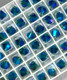 Swarovski Bead 5328 8mm Emerald Aurore Boreale 2x (205 AB2)
