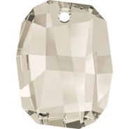 Swarovski Pendant 6685 19mm Crystal Silver Shade (001 SSHA)
