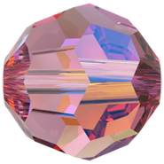 Swarovski Bead 5000 4mm Rose Aurore Boreale (209 AB)