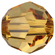 Swarovski Crystal 5000 Golden Topaz (100)