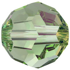 Swarovski 5000 Round 4mm Peridot Shimmer (214 SHIM)