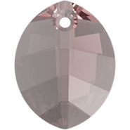 Swarovski Crystal Pendant 6734 23mm Light Rose (223)
