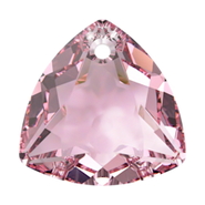Swarovski Crystal Pendant 6434 14.5mm Light Rose (223)