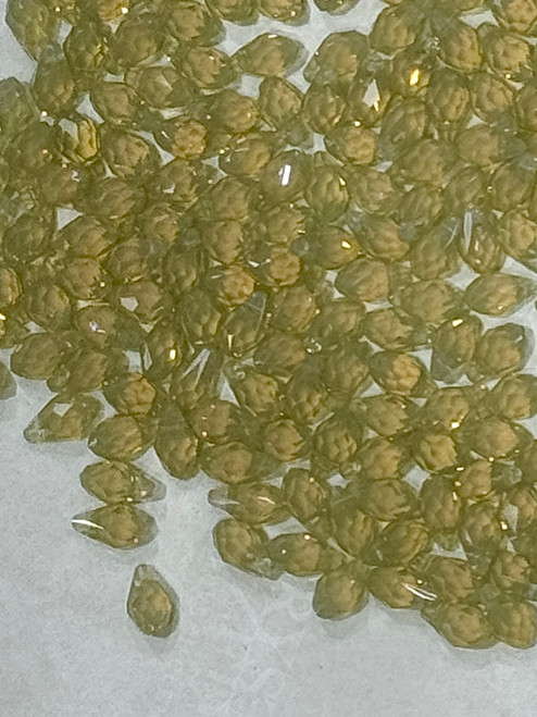 Swarovski Crystal Pendant 6007 7x4mm Sand Opal (287)