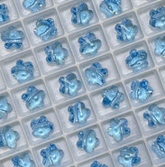 Swarovski Crystal Bead 5744  8mm Aquamarine (202)