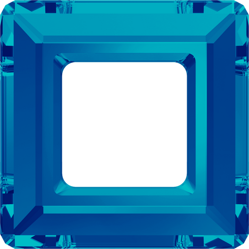 Swarovski Crystal Fancy Stone 4439 14mm Crystal Bermuda Blue (001 BB) Unfoiled