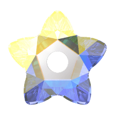 Swarovski Crystal Sew-On 3754 5mm Crystal Aurore Boreale (001 AB) Foiled