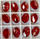 Swarovski Crystal Bead 5050 22x16mm Crystal Red Magma (001 REDM)