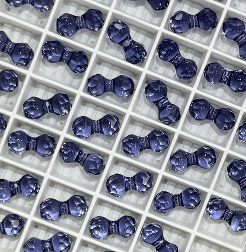 Swarovski Crystal Bead 5150 11x6mm Tanzanite (539)