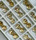 Swarovski Crystal Bead 5150 15x7mm Crystal Golden Shadow (001 GSHA)