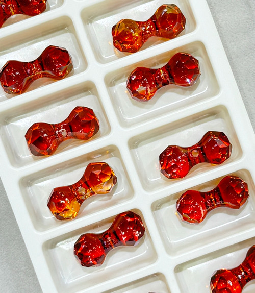 Swarovski Crystal Bead 5150 23x11mm Crystal Red Magma (001 REDM)