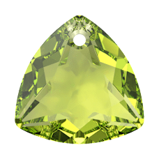 Swarovski Crystal Pendant 6434 14.5mm Citrus Green (337)