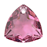 Swarovski Crystal Pendant 6434 14.5mm Rose (209)