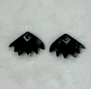 Swarovski Crystal Pendant 6902 16.5x25mm Jet (280)